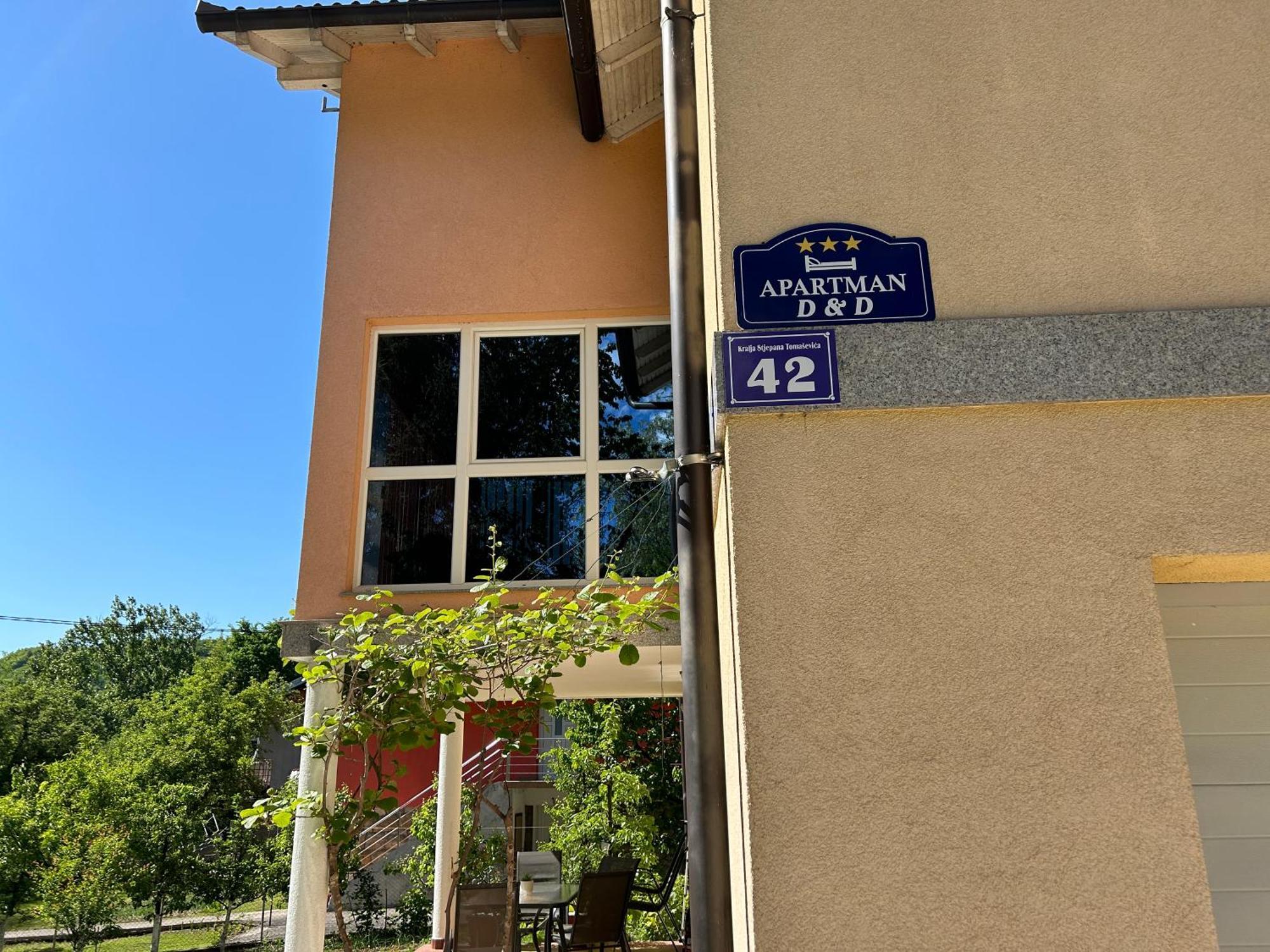 Apartman D&D Jajce Exteriör bild